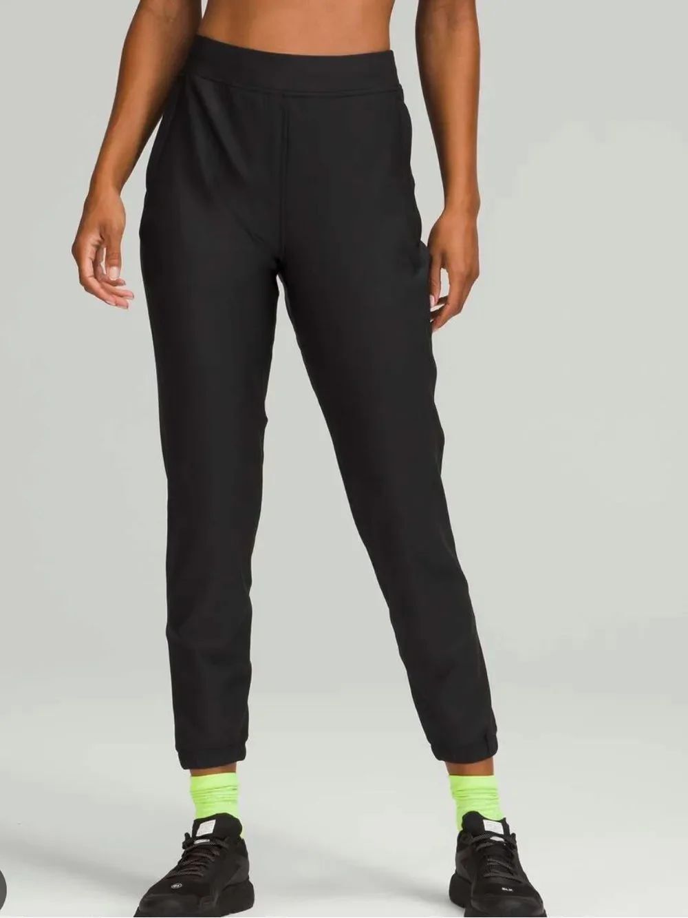 Lululemon AdaptedâState High-Rise Tech Fleece Jogger Black Womenâs 12